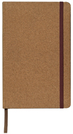 Cork-textured notebook